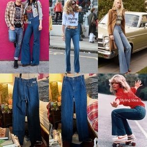 SALE!! DEAL!! RARE Vtg TYME 70s 80s ﻿High Waisted Jeans